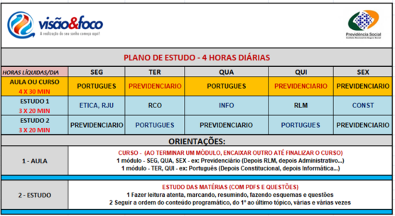 Concurso INSS 2020 - Plano De Estudo, Edital Verticalizado E Aulas