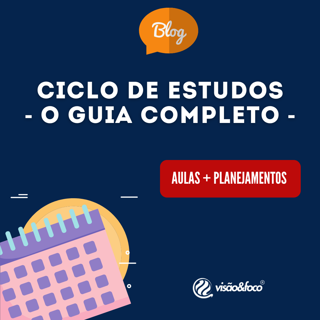 Ciclo De Estudo Para Concurso Público, Aulas, Planner, E Ebook Liberados